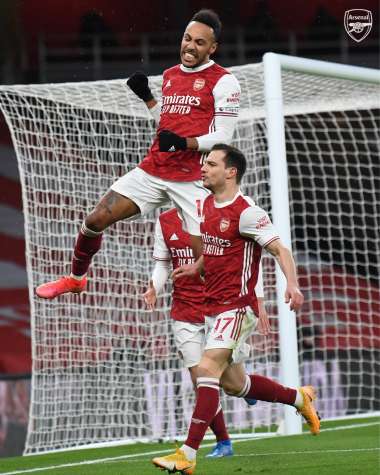 Arsenal beat Leeds with Obameyang's first Premier League hat-trick